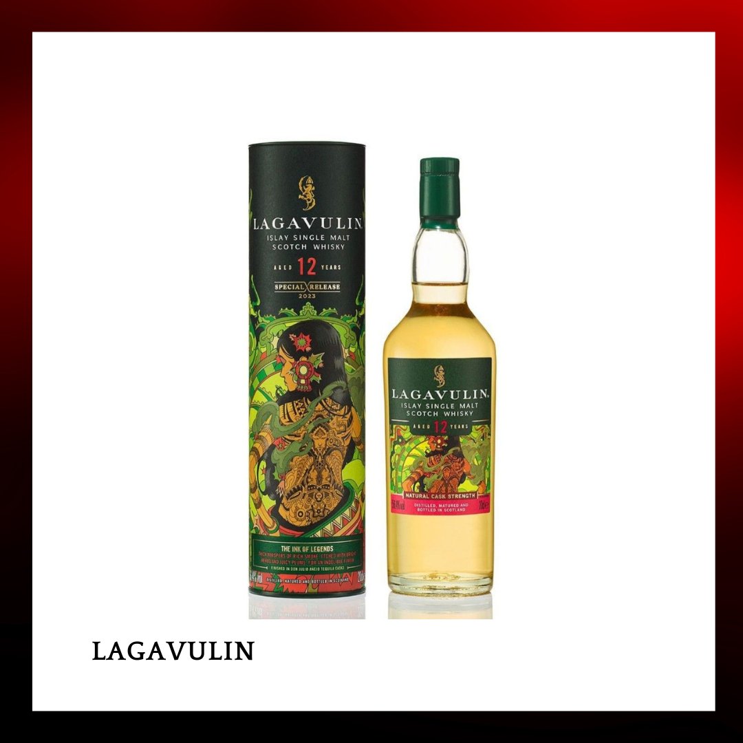 拉加维林 Lagavulin 12 Year Old Single Malt Whiskey - 700ml (Special Release 2023) - Drunken whisky wine & spirits shop