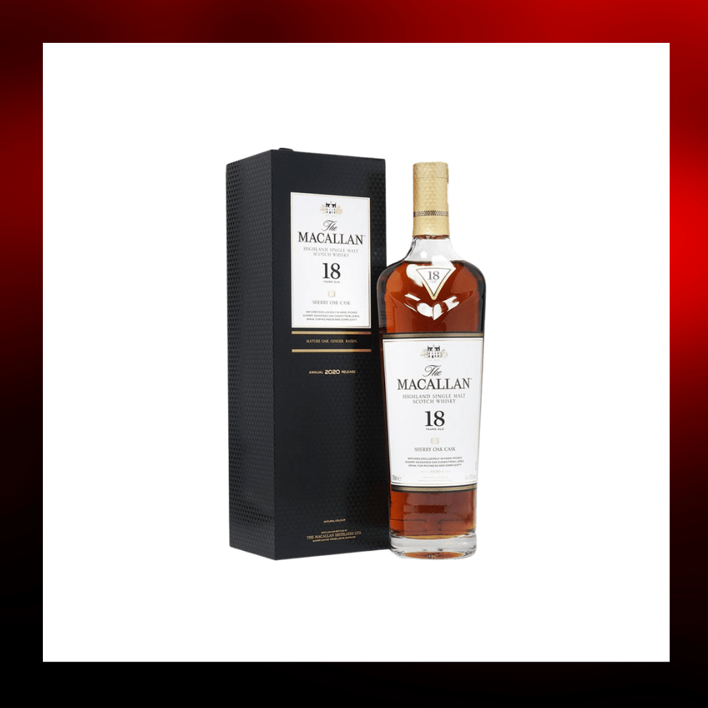 麥卡倫Macallan 18 year sherry oak 2020 - Drunken whisky wine & spirits shop