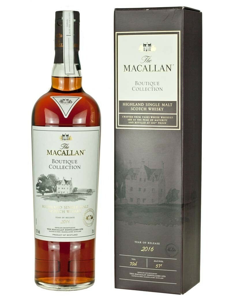 麥卡倫macallan boutique collection 2016 700ml - Drunken whisky wine & spirits shop