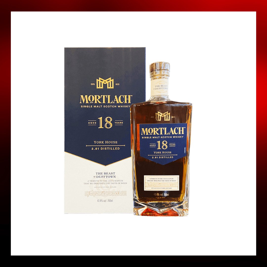 慕赫 Mortlach 18 Year Old Single Malt Scotch Whisky - 700ml - Drunken whisky wine & spirits shop