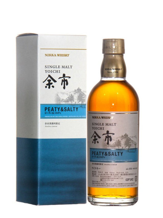 Nikka Yoichi 余市 Single Malt Whisky (Peaty & Salty) 500ml - Drunken whisky wine & spirits shop