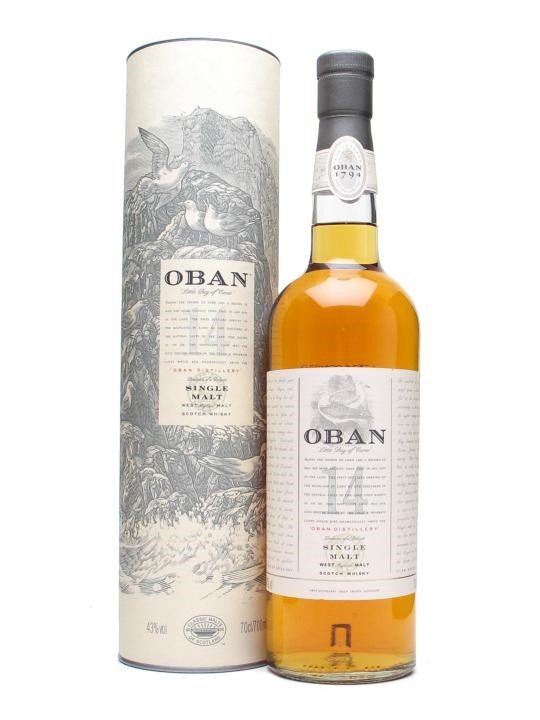 Oban 14 Year Old West Highland Single Malt Whisky - Drunken whisky wine & spirits shop