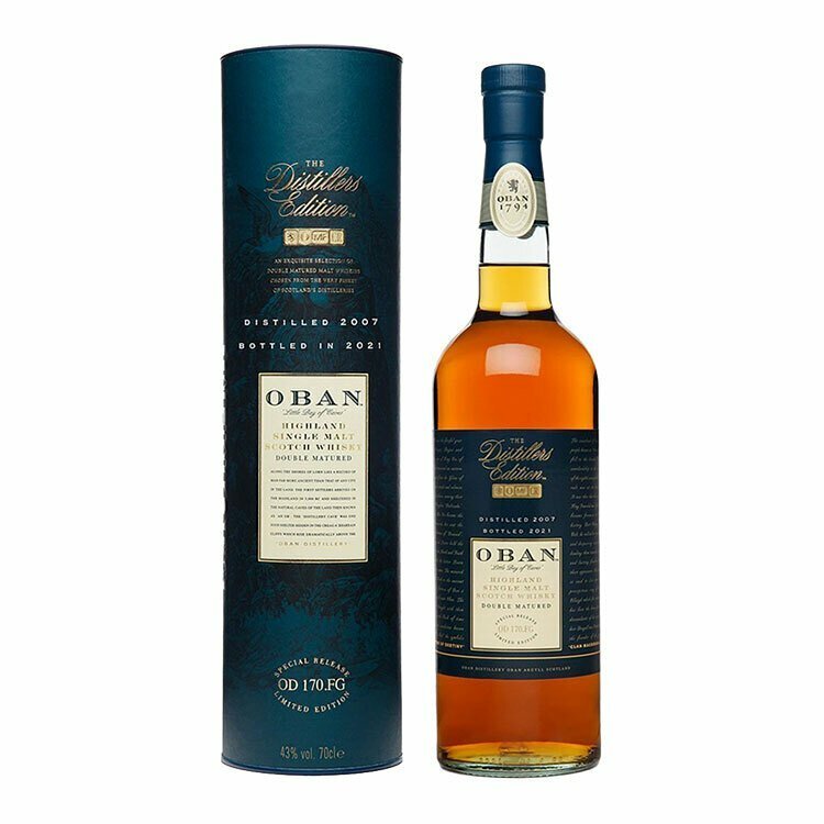 Oban 2021 Distillers Edition Single Malt Scotch Whisky 700ml - Drunken whisky wine & spirits shop