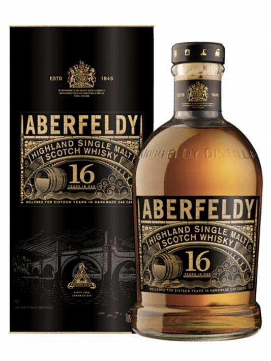 Aberfeldy 艾柏迪 16年馬特拉桶 單一麥芽威士忌 1000mL