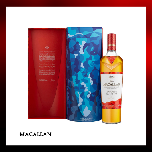 麥卡倫Macallan the night on earth in Scotland 地球之夜 - 700ml 第一版