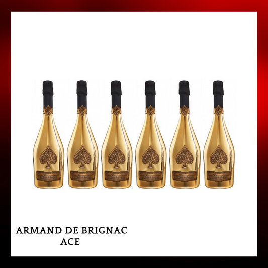 Armand de Brignac 黑桃A金色法國香檳 750ml x6