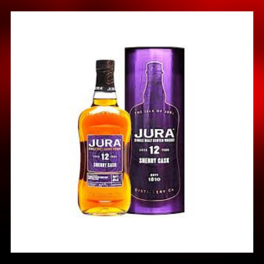 Jura 12 Year Old Sherry Cask Single Malt Whiskey - 700ml