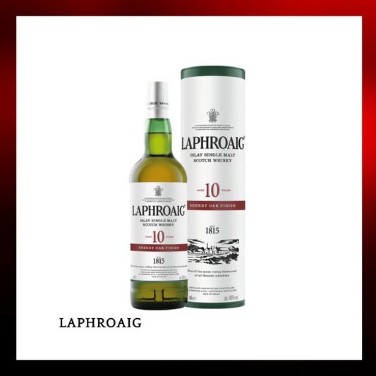 Laphroaig 10 Year Old Sherry Cask Single Malt Whiskey-700ml 