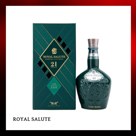 皇家禮炮Royal Salute 21年麥芽調和威士忌 -700ml