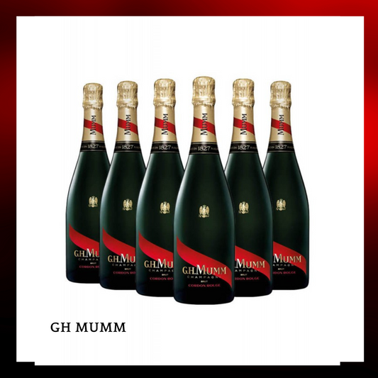 G.H. Mumm 瑪姆紅帶特級香檳 750ml (6支裝)