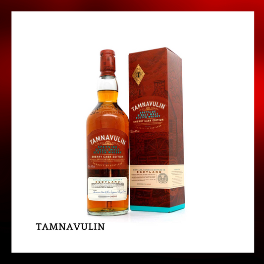 Tamnavulin Sherry Three Barrel Single Malt Whiskey - 700ml