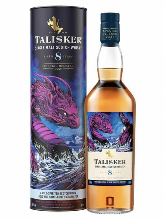 泰斯卡 Talisker 8 Year Old Cask Strength Single Malt Whisky (Diageo Special Releases 2021)