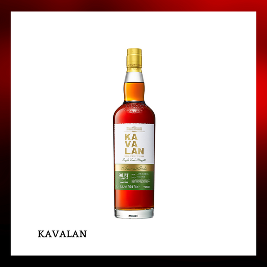 Kavalan Classic Solo Amontillado Sherry Cask Whiskey Original Single Malt Whiskey-700ml