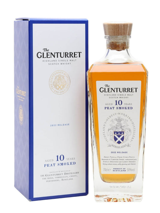 陀崙特 The Glenturret 10 Years Old Peat Smoked Single Malt Whisky -700ml