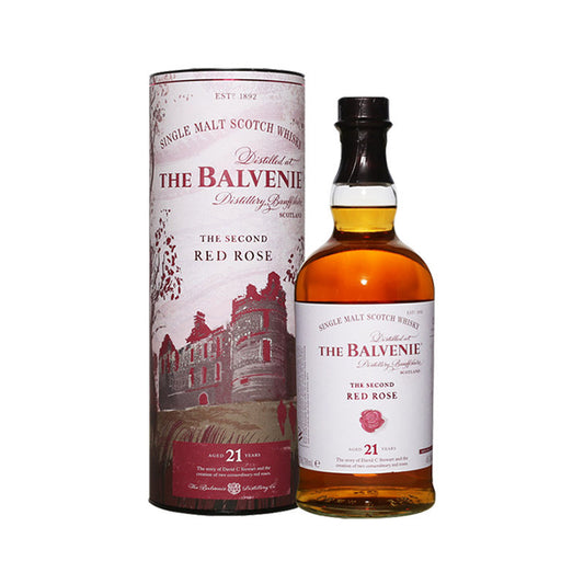 The Balvenie 百富 故事系列21年傾城玫瑰單一純麥威士忌 -700ml