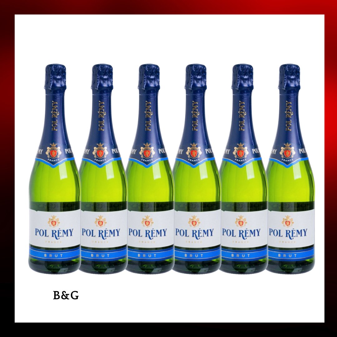 Pol Remy Burt Sparkling 法國十大暢銷氣泡酒品牌 750ml x6 - Drunken whisky wine & spirits shop