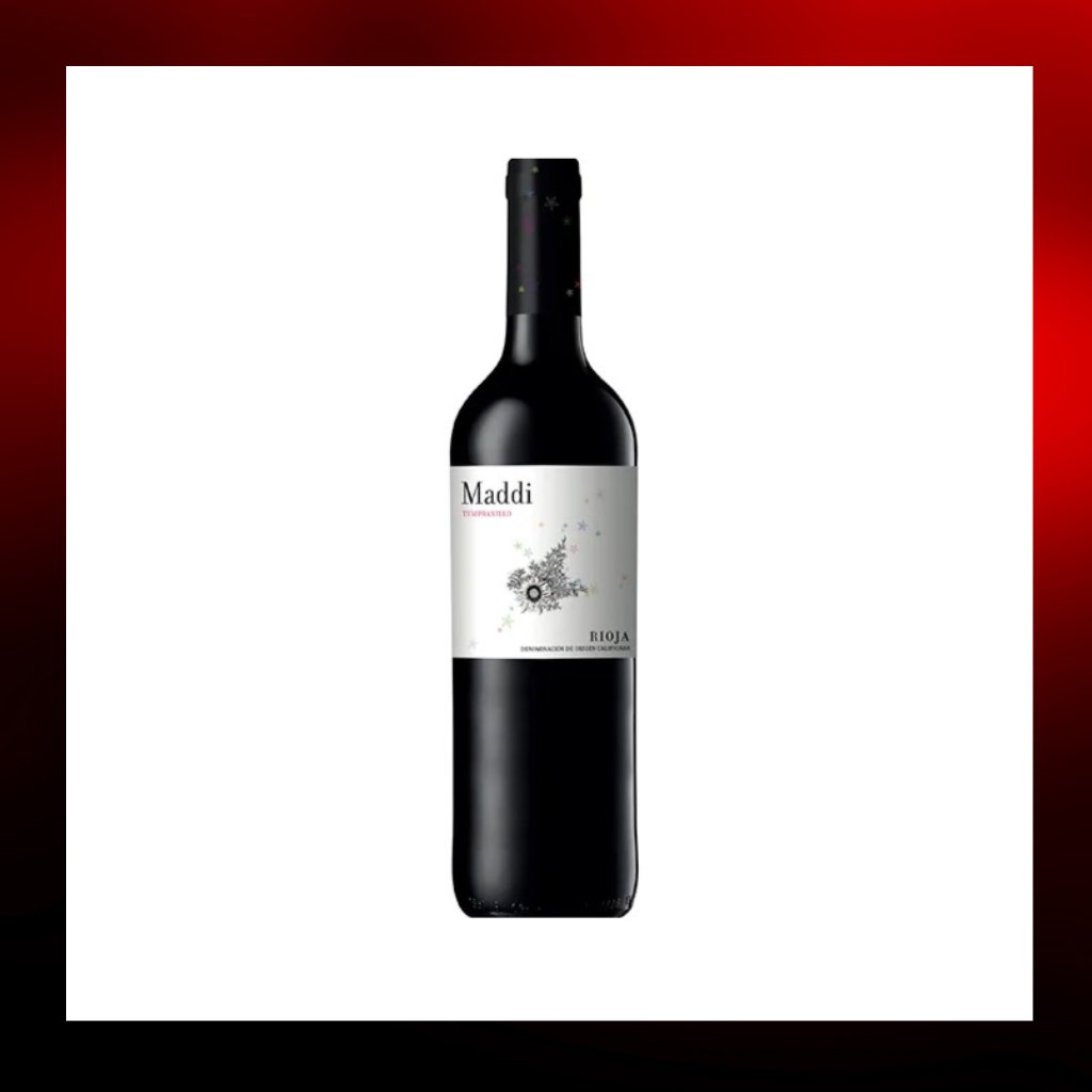 Rioja Maddi Joven Tempranillo 2022 750mL - Drunken whisky wine & spirits shop