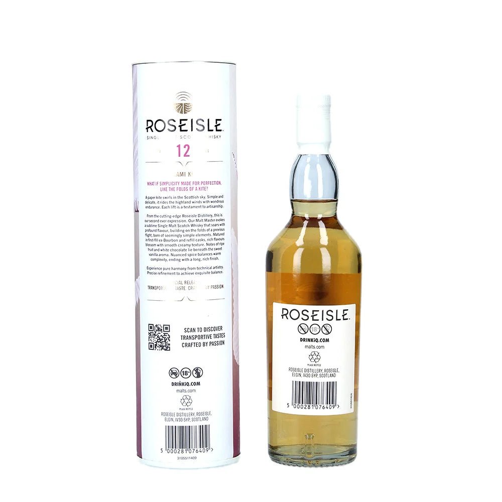 Roseisle 瑰嶼 12 年摺紙風箏2 Origami Kite II Grand Crescendo Fireside Tales Diageo special release 2024 - 200ml - Drunken whisky wine & spirits shop