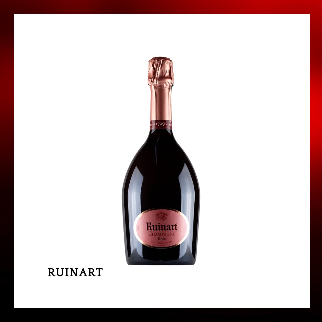 Ruinart Rose champagne - 750ml - Drunken whisky wine & spirits shop