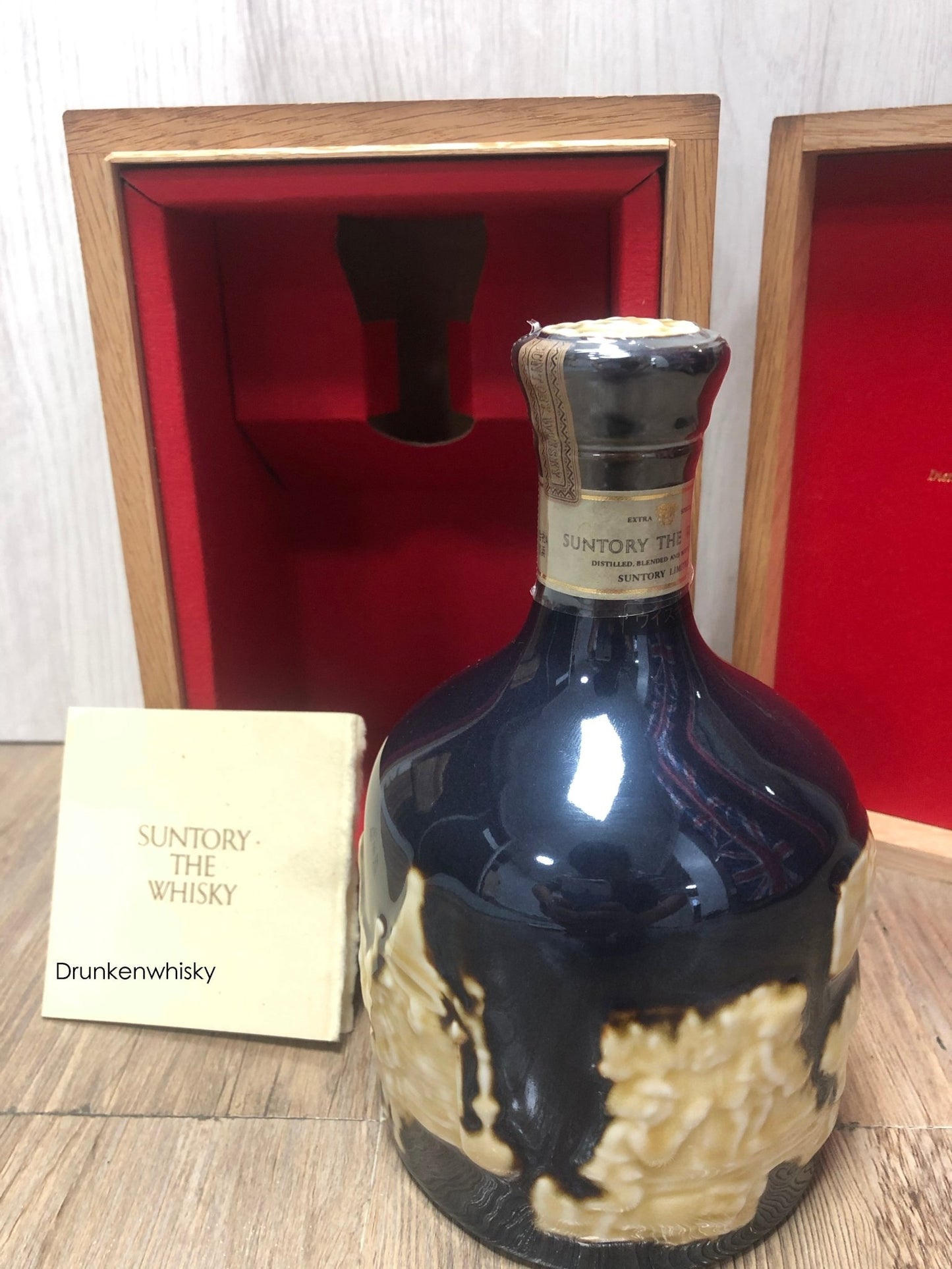 三得利 Suntory The Whisky 1970 750ml 有田燒木盒装 (第二代瓷頭版) - Drunken whisky wine & spirits shop