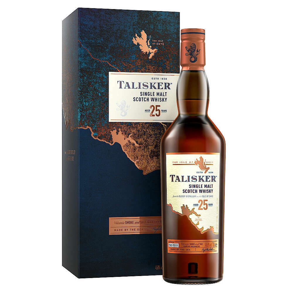 泰斯卡Talisker 25 Year Old - New Label 2021 - Drunken whisky wine & spirits shop