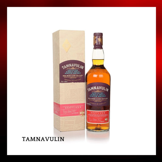 Tamnavulin 塔木嶺德國黑皮諾紅酒桶單一純麥威士忌700ml - Drunken whisky wine & spirits shop