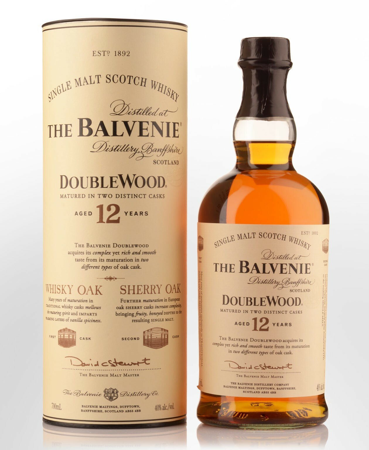 The Balvenie 百富12年雙桶單一麥芽威士忌 - Drunken whisky wine & spirits shop