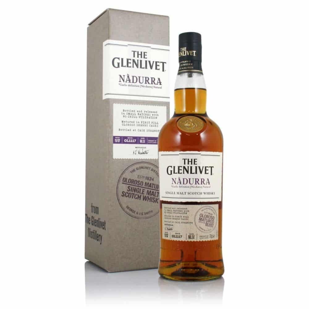 格蘭利威The Glenlivet Nadurra Oloroso Cask Strength Single Malt Whisky - 700ml - Drunken whisky wine & spirits shop