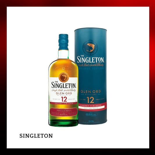 蘇格登The Singleton 12年雪莉桶單一純麥芽威士忌 - 700ml - Drunken whisky wine & spirits shop