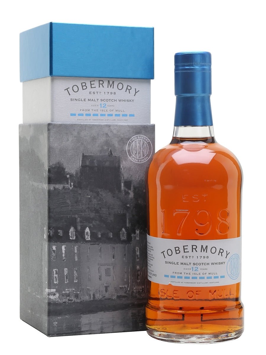 Tobermory 12 Year Old Manzanilla Cask Finish Single Malt Whisky - Drunken whisky wine & spirits shop