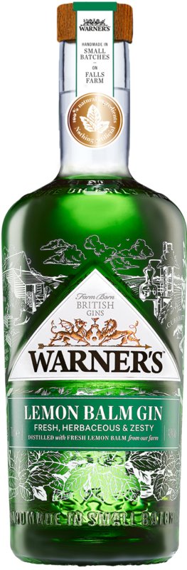 Warner's Lemon Balm Gin - Drunken whisky wine & spirits shop